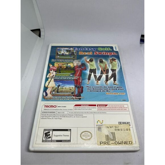Super Swing Golf Nintendo Wii - Picture 5 of 5